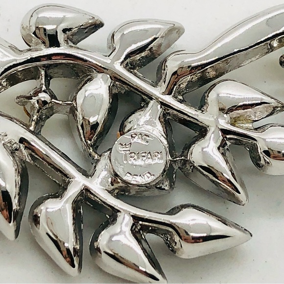 Vintage Crown Trifari RARE Alfred Rhinestone Necklace - Picture 14 of 17